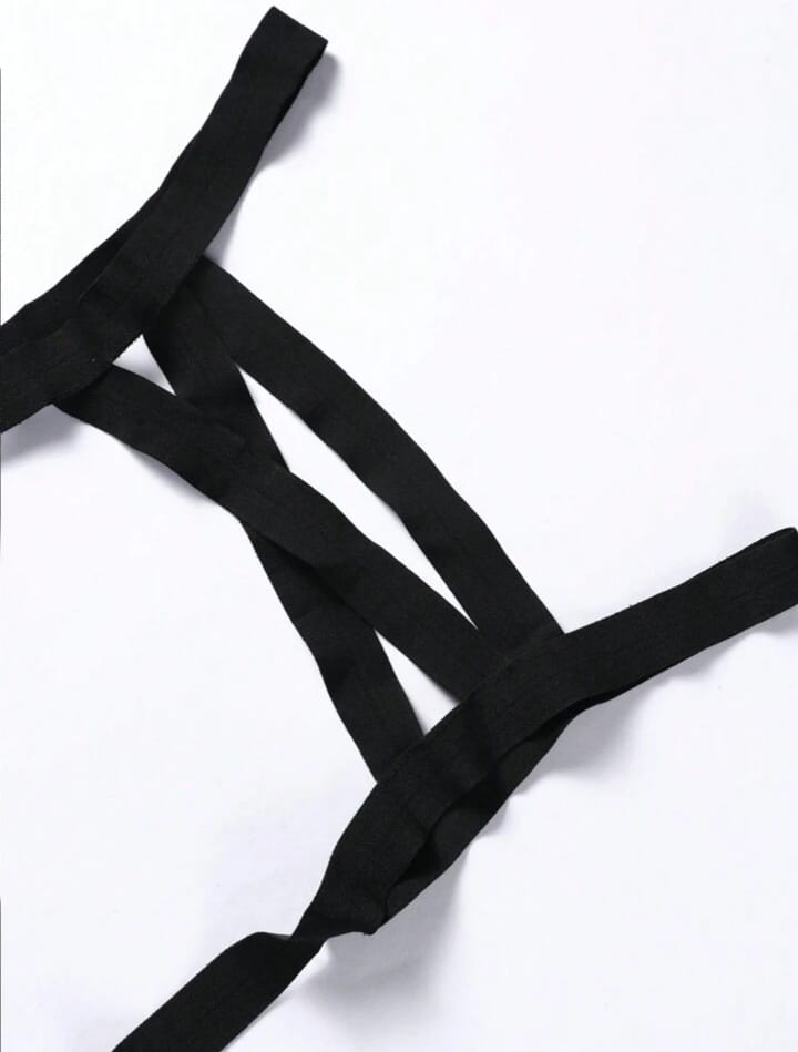 Men's Solid Color Bandage Bodybands